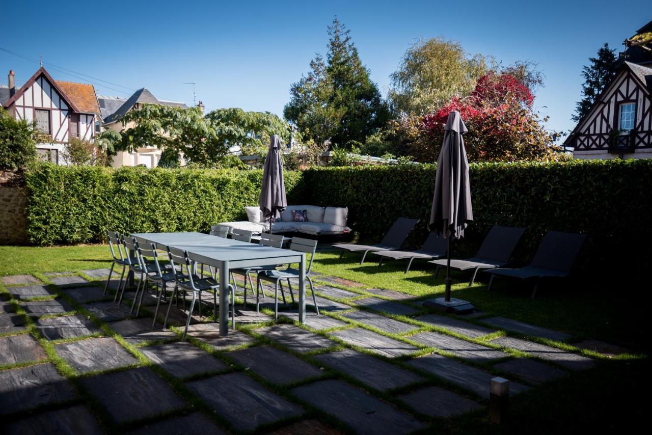 Villa Berry Centre Deauville - Chic & Stylee - Magnifique Jardin Exterior foto