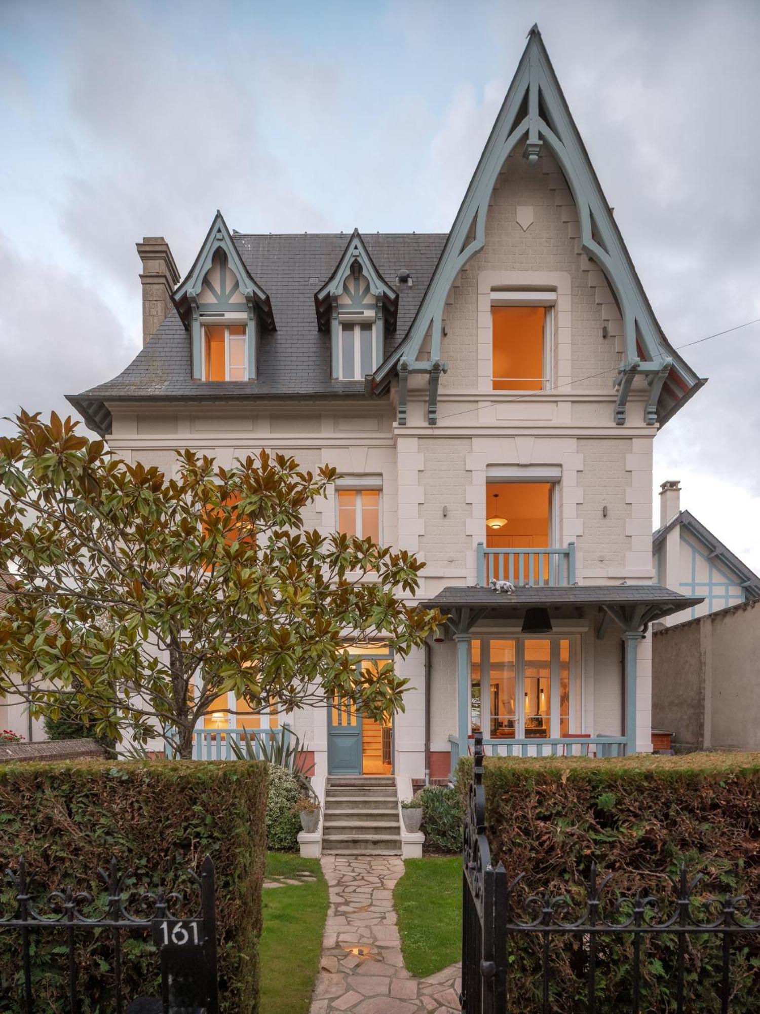 Villa Berry Centre Deauville - Chic & Stylee - Magnifique Jardin Exterior foto
