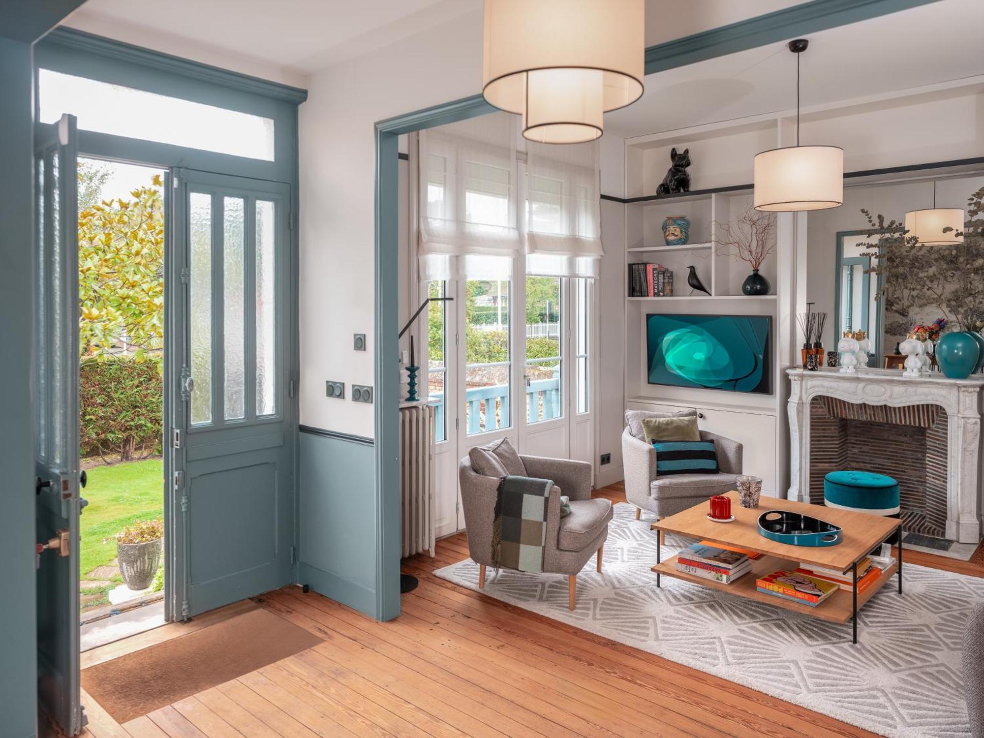 Villa Berry Centre Deauville - Chic & Stylee - Magnifique Jardin Exterior foto