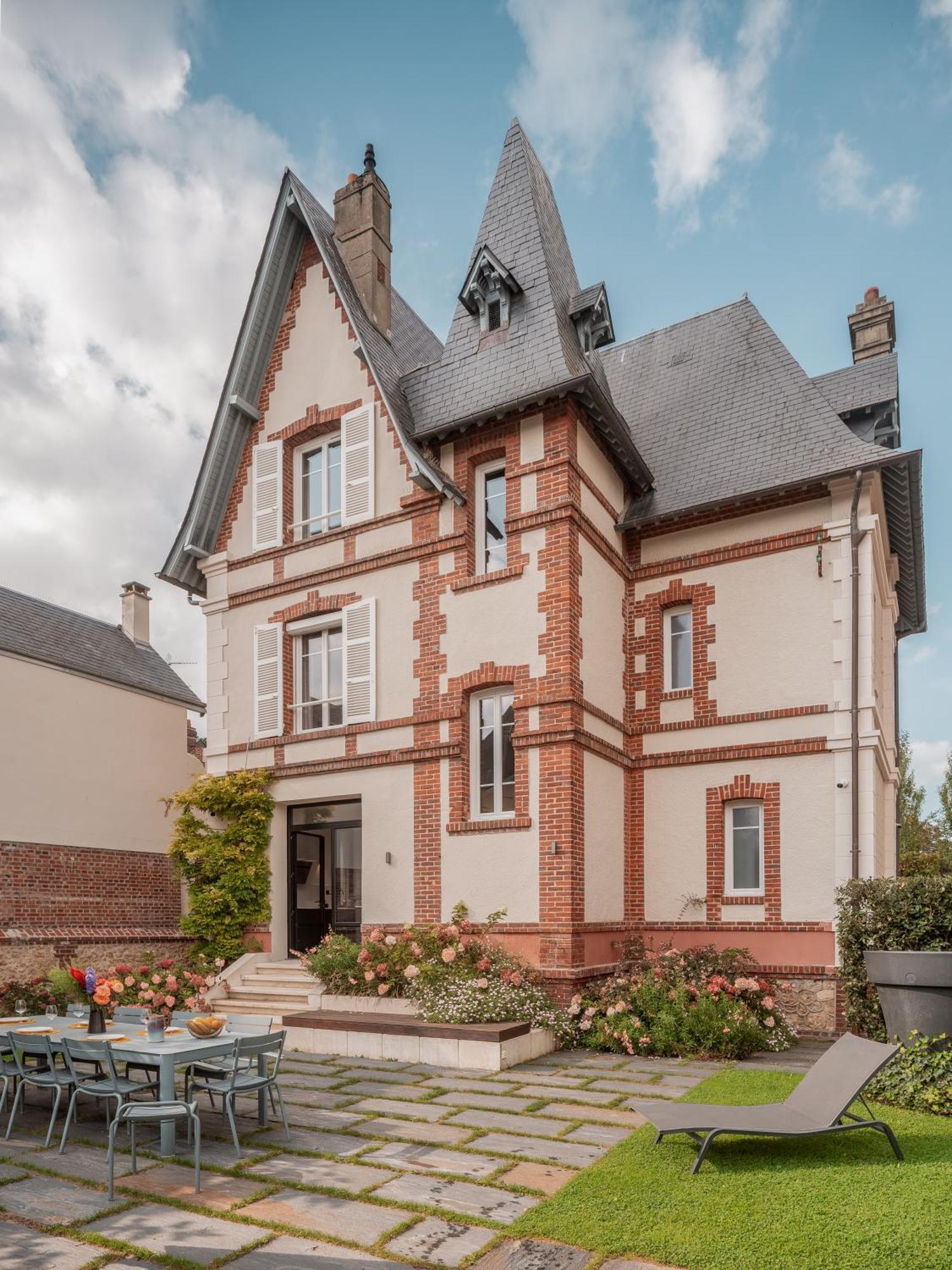 Villa Berry Centre Deauville - Chic & Stylee - Magnifique Jardin Exterior foto