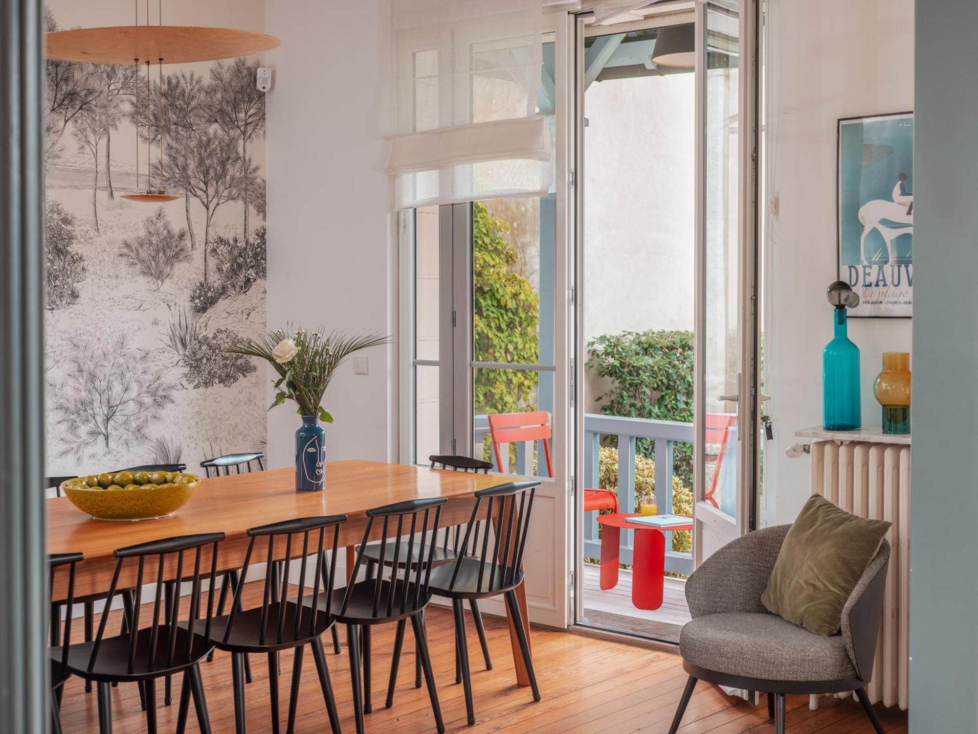 Villa Berry Centre Deauville - Chic & Stylee - Magnifique Jardin Exterior foto