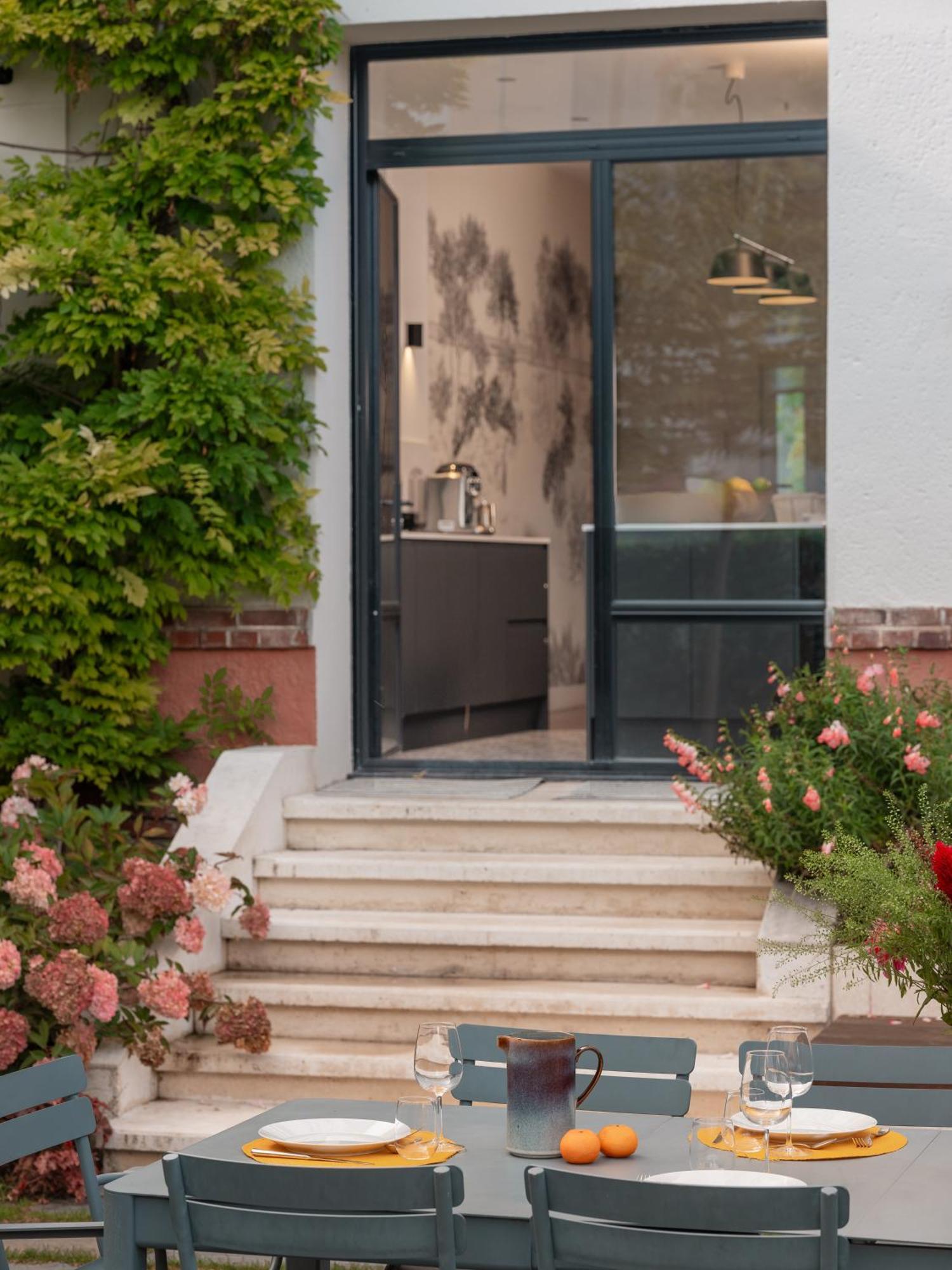 Villa Berry Centre Deauville - Chic & Stylee - Magnifique Jardin Exterior foto
